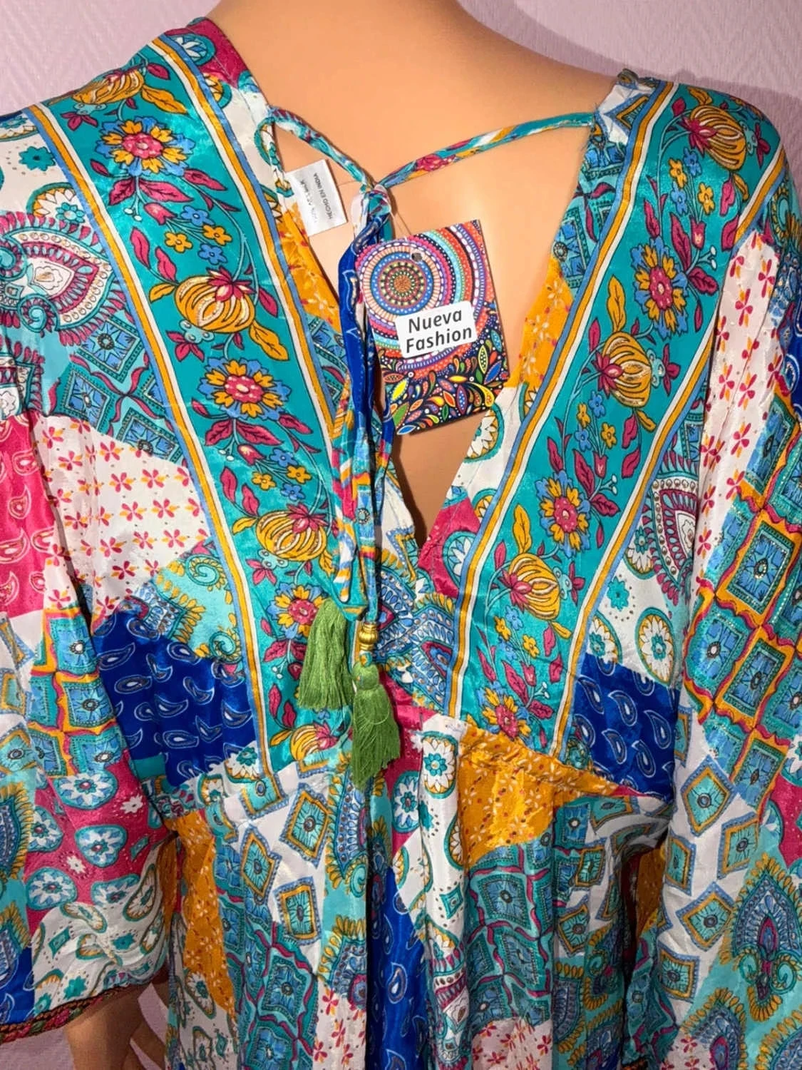 Vestido de verão leve nunca usado tamanho 38/46 – photo 9